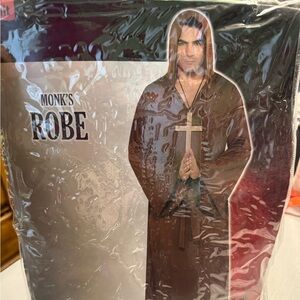 Adult Brown Preowned  Monk's Robe Costume